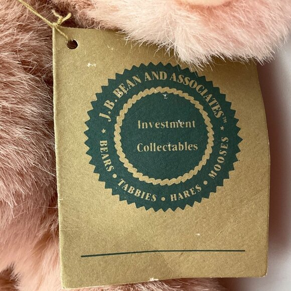 New Vintage J.B. Bean & Associates Boyds Collection Plush Pig Stuffed Animal - Picture 5 of 14